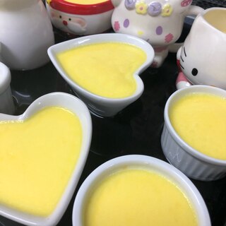 バレンタインにも♡優しい甘さの手作り焼きプリン♡